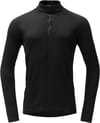 Duo Active Merino 205 Z.Neck M Black + Devold of Norway
