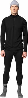 Devold of Norway + Duo Active Merino 205 Z.Neck M Black