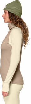 Devold of Norway + Expedition Merino Silk Zip W Offwhite/Stone - 4