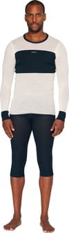 Devold of Norway + Wool Mesh 190 3/4 Longs M Ink - 4
