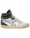 Magic B Suede White Dark Forest + Diadora