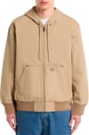 Unlined Canvas Hooded Bomber Desert Sand + Dickies