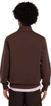 Dickies + Oakport Quarter Zip Chocolate Brown - 4