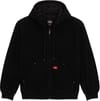 Hilham Lined Denim Hooded Bomber Black + Dickies