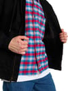 Dickies + Hilham Lined Denim Hooded Bomber Black - 6