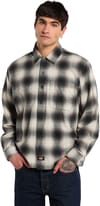 Dickies + Gulfport Flannel Shirt Black - 3