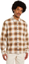 Dickies + Gulfport Flannel Shirt Chocolate Brown - 3