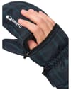 Dimito + Checker Easy Open Mitten Navy Check - 4