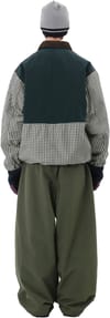 Dimito + Banded Wide Pants Dry Mugwort - 4
