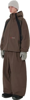 Dimito + 29 Air Force Banded Pants Deep Brown - 5