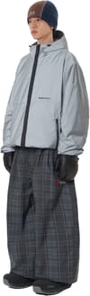 Dimito + 29 Air Force Banded Pants Navy Check - 5