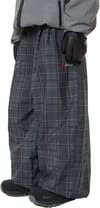 Dimito + 29 Air Force Banded Pants Navy Check - 7