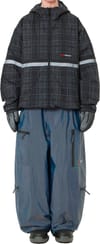 Dimito + Reversible Wind Jacket Navy Check - 6