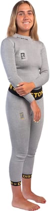 Diston + WC Cut Resistant Long Pants Women 3FIS Stars Silver - 3