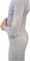 Diston + WC Cut Resistant Top Junior 3FIS Stars Silver - 6
