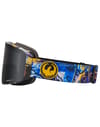 Dragon + Nfx Mag OTG Benchetler - Lumalens Dark Smoke + Lumalens Flashblue - 3