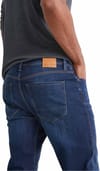 Duer + Performance Denim Relaxed Taper Pant Dark Stone - 3