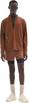 District Vision + Layered Training Shorts Espresso/Black - 3