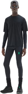 District Vision + Compression Boxy Training Tee Black/Black - 3
