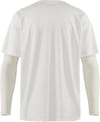 District Vision + Compression Boxy Training Tee Lunar White/White