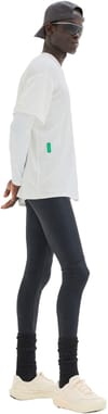 District Vision + Compression Boxy Training Tee Lunar White/White - 3