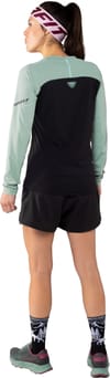 Dynafit + Alpine Pro W L/S Tee Black Out Jadelite - 3