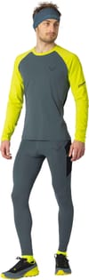 Dynafit + Alpine Pro M L/S Tee Ultra Yellow - 3