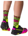 Dynafit + Run Wild Crew Socks Ultra Yellow - 3
