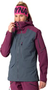 Dynafit + Tigard 3L Stretch Jkt W Amaranth - 4