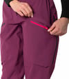 Dynafit + Tigard 3L Stretch Pant W Amaranth - 6