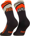 Ultra Crew Socks Black Out Ultra Orange + Dynafit