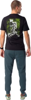 Dynafit + Back Graphic Co T-Shirt M Black Out Skimonaut - 4
