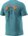 Dynafit + Back Graphic Co T-Shirt M Smoke Blue Approach