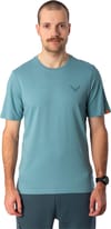 Dynafit + Back Graphic Co T-Shirt M Smoke Blue Approach - 4