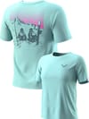 Back Graphic Co T-Shirt W Cloud Blue Twilight + Dynafit