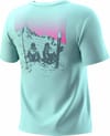 Dynafit + Back Graphic Co T-Shirt W Cloud Blue Twilight - 3