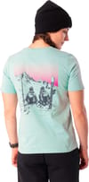 Dynafit + Back Graphic Co T-Shirt W Cloud Blue Twilight - 5