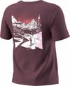 Dynafit + Back Graphic Co T-Shirt W Ephemera Valley - 3