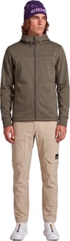 Eider + M Bellacha Fleece Hoodie Khaki - 3