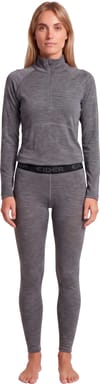 Eider + W Eider Merino 190 Half Zip Heather Grey - 3