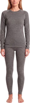 Eider + W Eider Merino 190 Top Heather Grey - 3