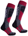 Peakline Merino Eider Ski Socks Red + Eider