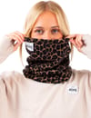 Eivy + Adjustable Fleece Neckwarmer Leopard