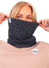  Colder Neckwarmer Black Leopard + Eivy