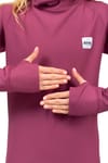 Eivy + Icecold Gaiter Rib Top Pinkgundy - 4
