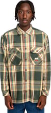 Element + Hueco Classic LS Slate Green Plaid - 3