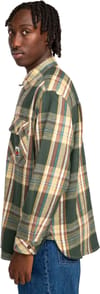 Element + Hueco Classic LS Slate Green Plaid - 6
