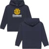 Vertical Po Hoodie Youth Eclipse Navy + Element