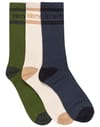 Clearsight 3.0 Socks Blue/Oat/Rifle Green + Element