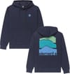 3 Horizons Hoodie Eclipse Navy + Element